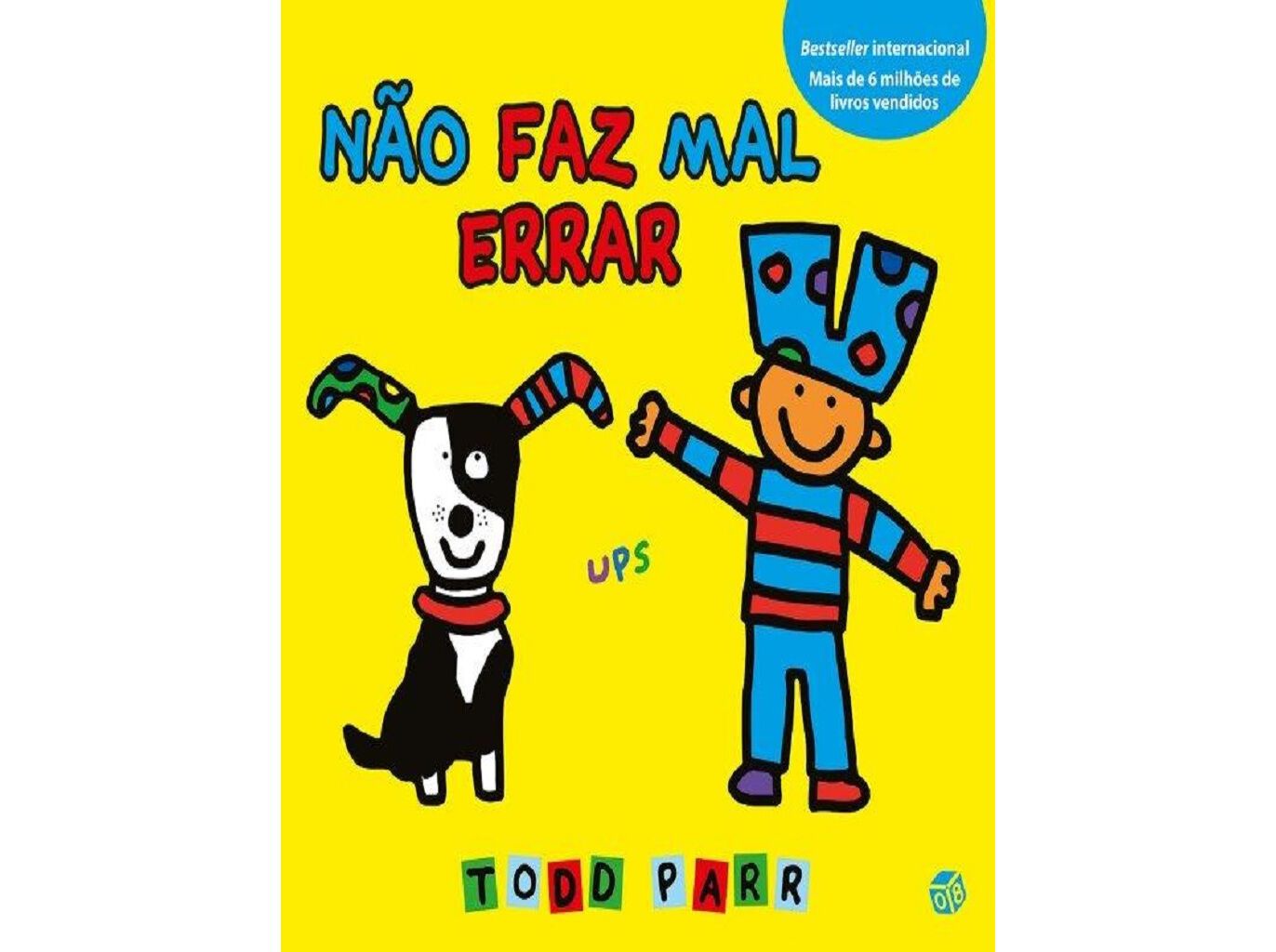 LIVRO OS LIVROS DO TODD- N&Atilde;O FAZ MAL ERRAR: DE TODD PARR image number 0