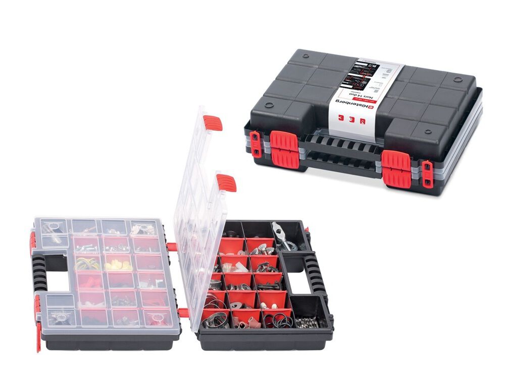 ORGANIZADOR DUPLO NORS 40 DIVIS&Oacute;RIAS DML image number 0