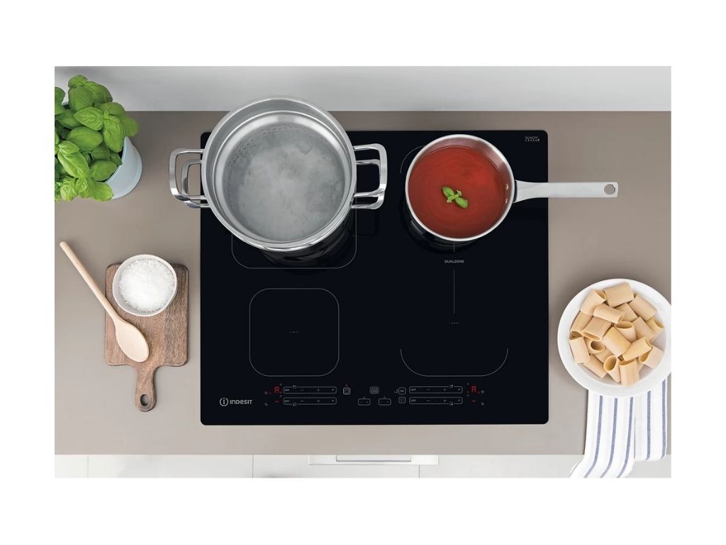 PLACA DE INDU&Ccedil;&Atilde;O INDESIT IB 65B60 NE 4 QUEIMADORES 59CM PRETO image number 3