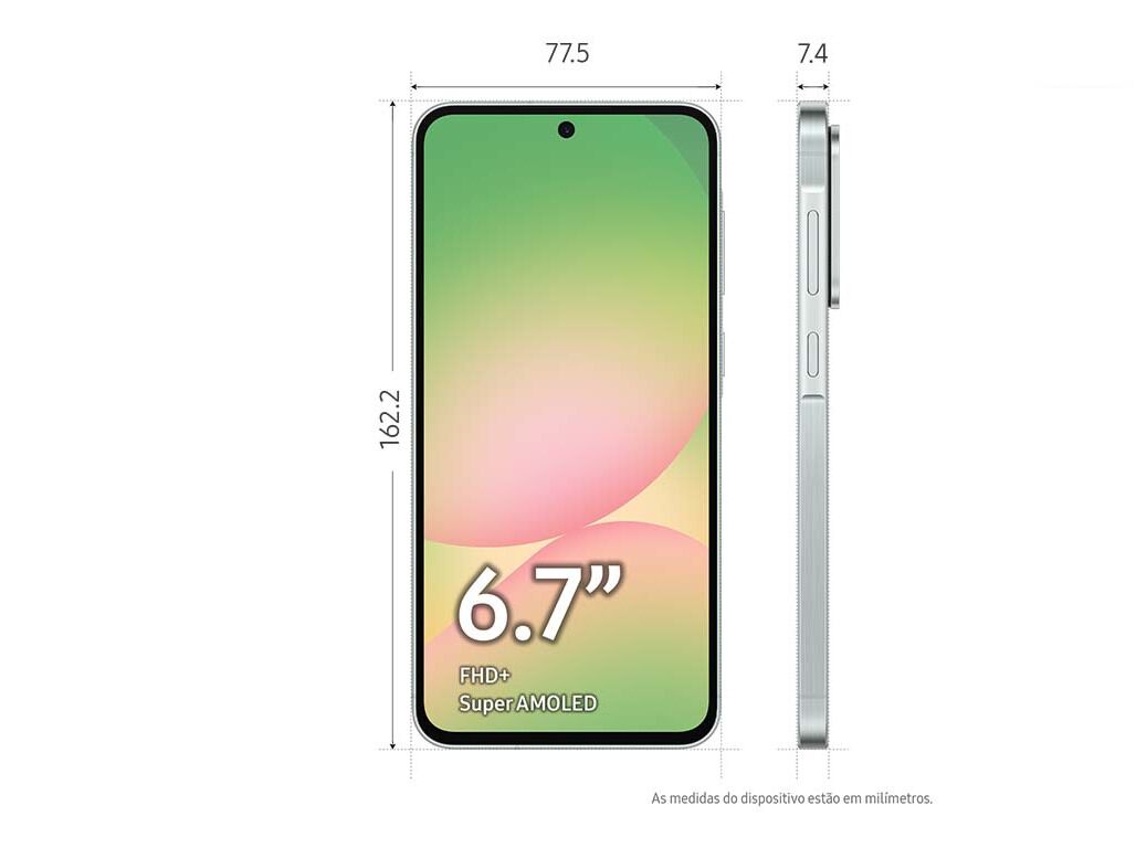 SMARTPHONE SAMSUNG GALAXY A56 5G 128GB VERDE image number 5