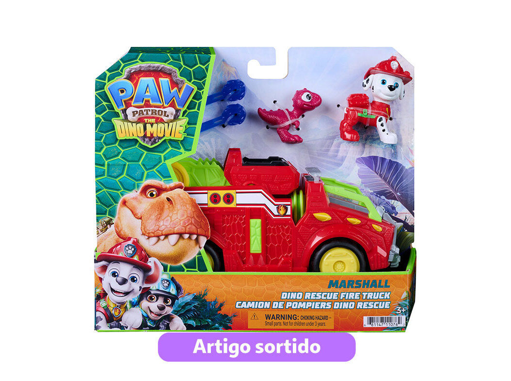 VE&Iacute;CULO DINO PATRULHA PATA MODELOS SORTIDOS