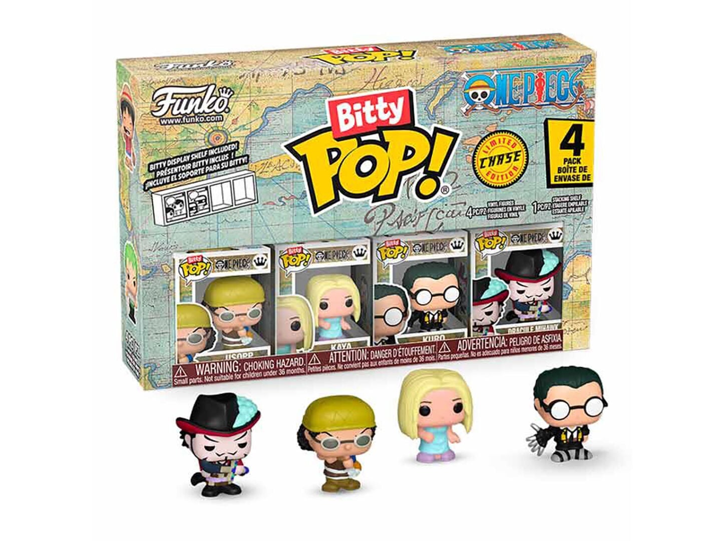 FIGURA FUNKO BITTY POP: ONE PIECE- USOPP 4P image number 0