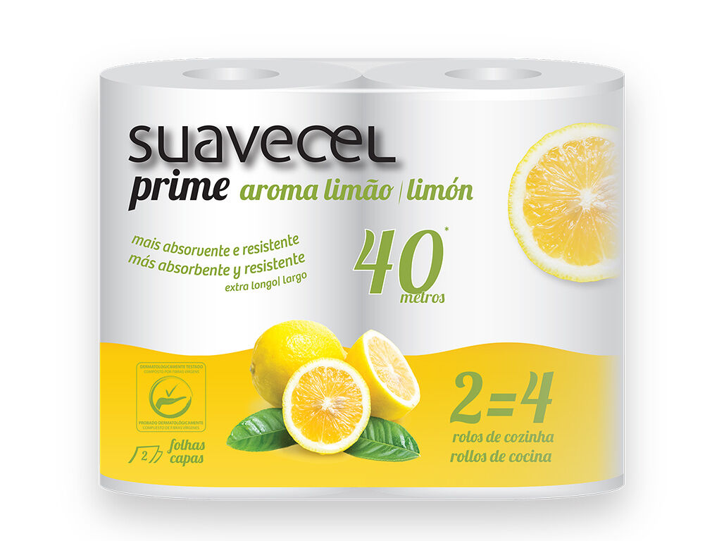 ROLO COZINHA SUAVECEL PRIME LIM&Atilde;O 2F 2R=4R