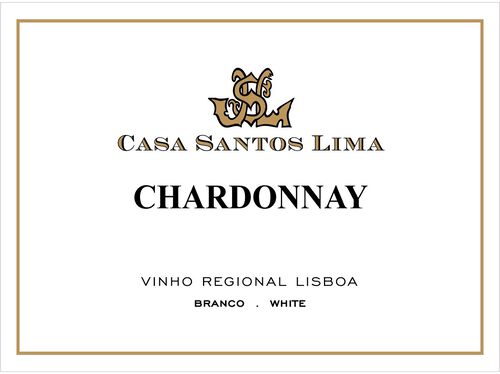 VINHO BRANCO CASA SANTOS LIMA CHARDONNAY REGIONAL LISBOA 0.75L image number 1