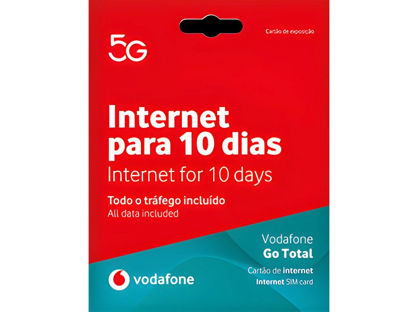 CART&Atilde;O VODAFONE CARTAO GO 10D 115002130