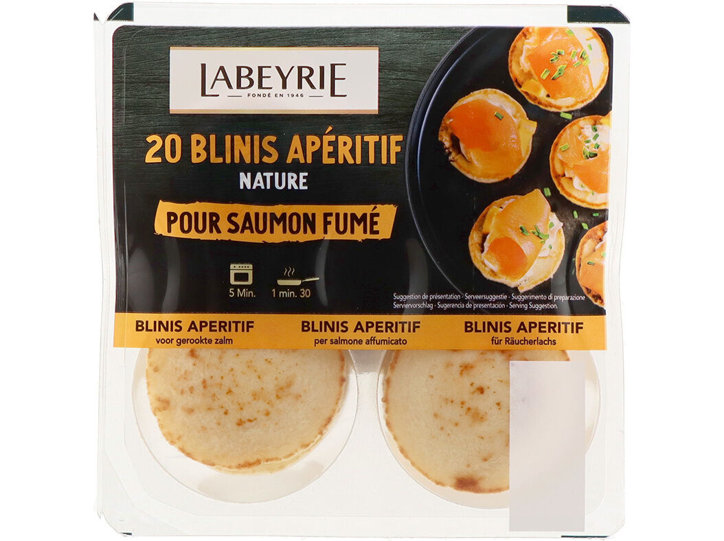MINI BLINIS LABEYRIE 168G image number 0