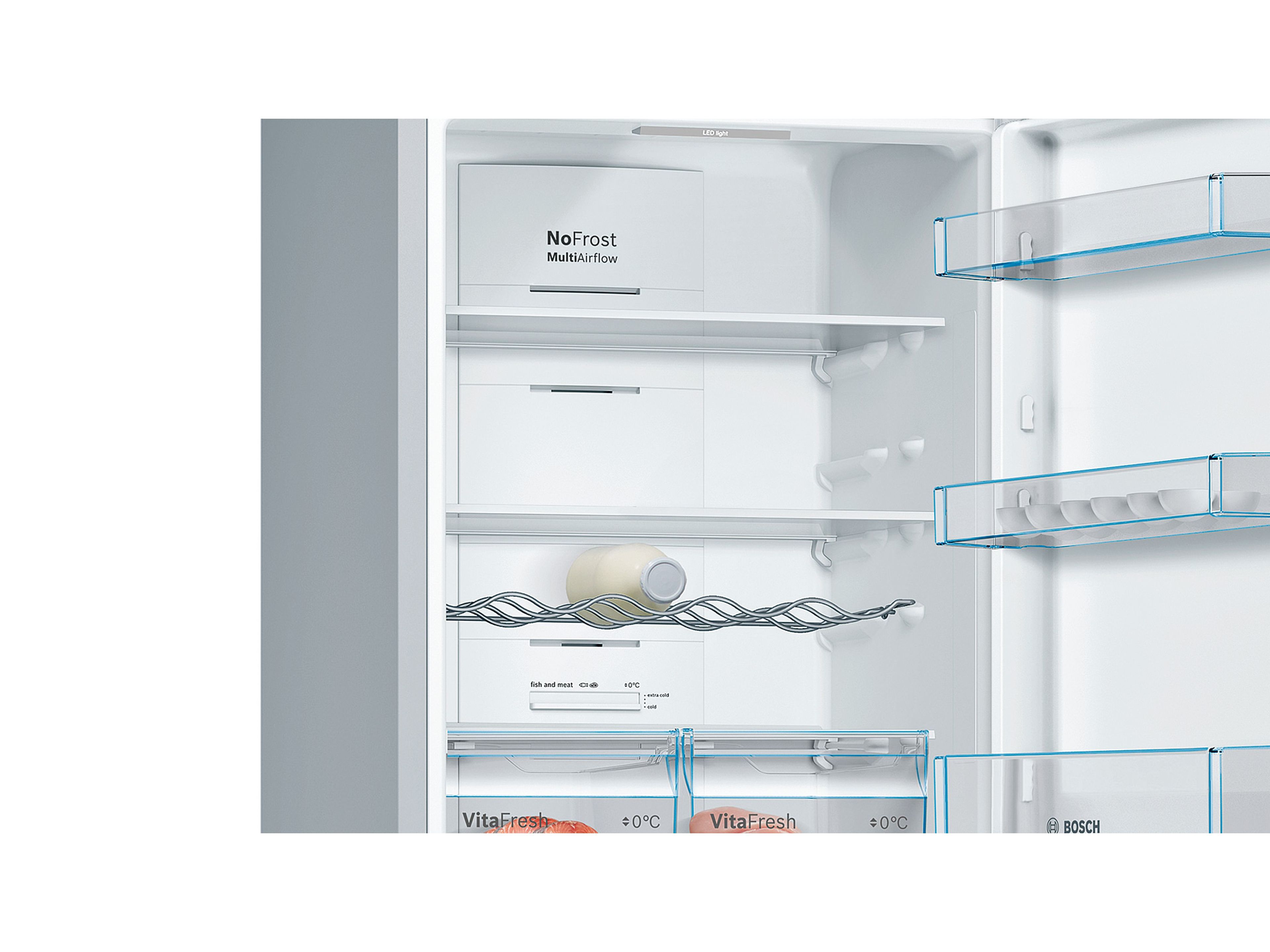 COMBINADO BOSCH KGN36VIEA INOX E 326LT NO FROST image number 4
