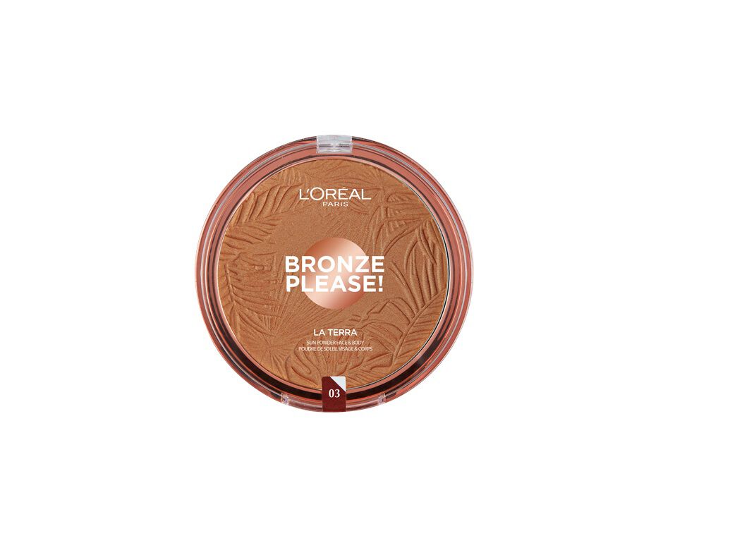 BRONZER L'OR&Eacute;AL MAKE UP GLAM BRONZE LA TERRA 03 NU image number 0