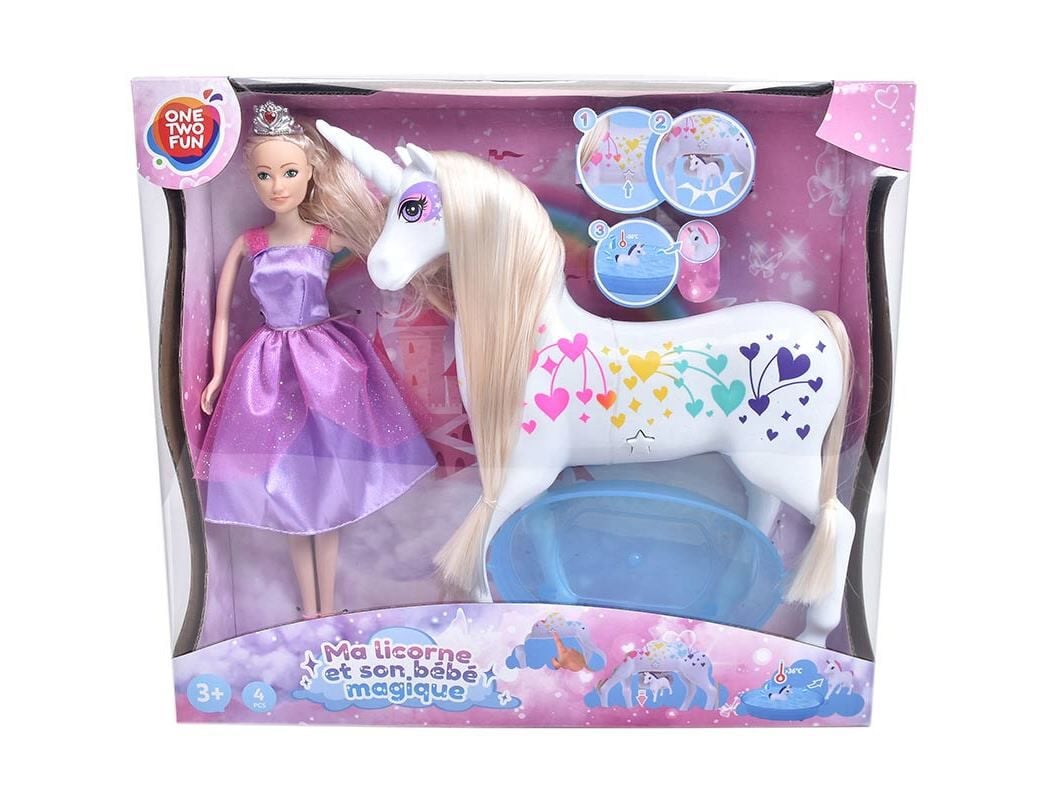 PRINCESA ONE TWO FUN COM UNIC&Oacute;RNIO image number 1