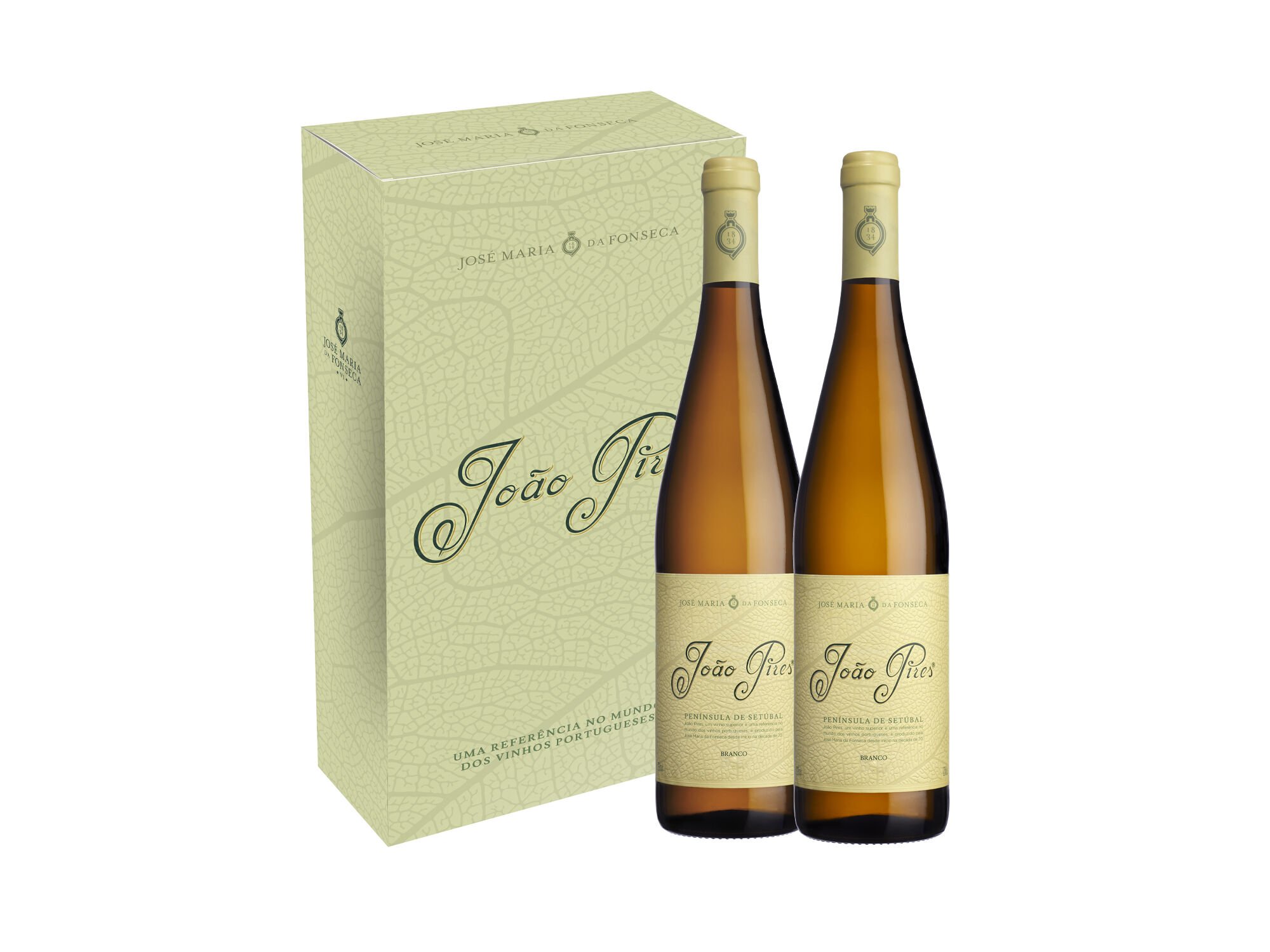 CONJUNTO VINHO JO&Atilde;O PIRES SET&Uacute;BAL 2X0.75 L