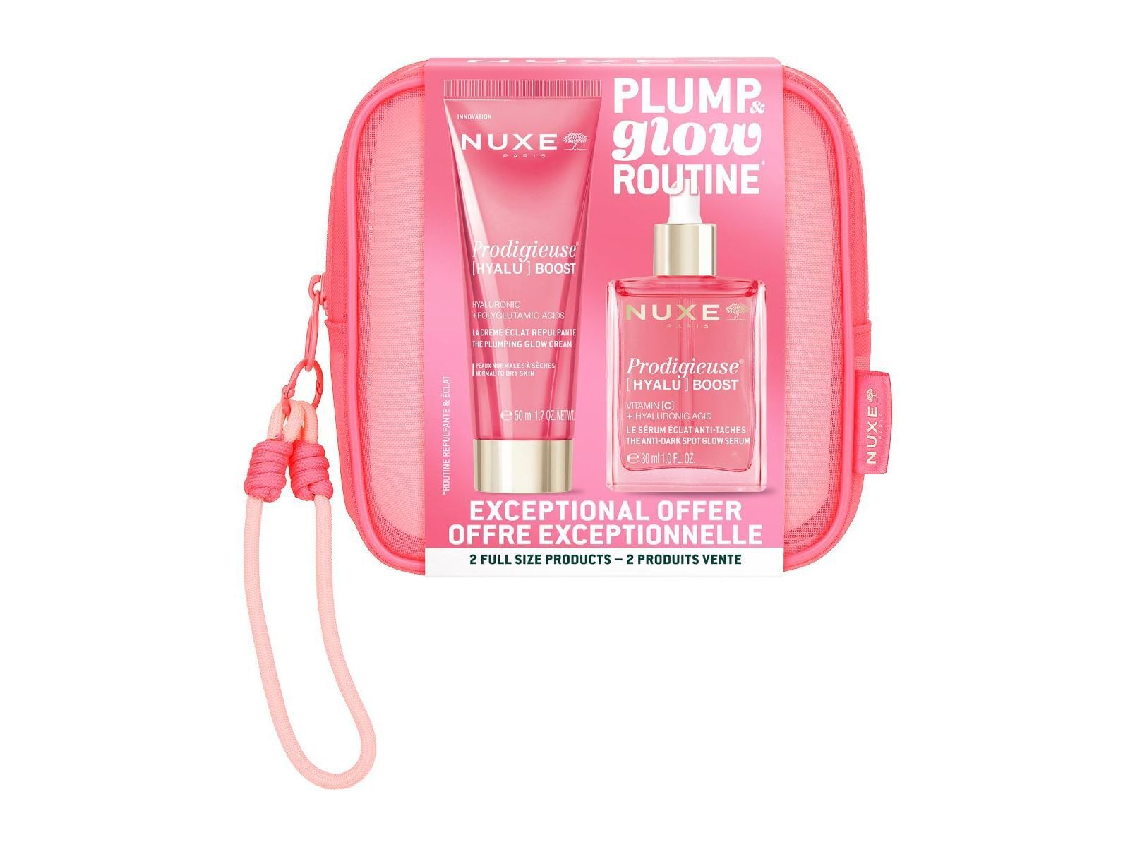 PACK ROTINA NUXE PRODIGIEUSE HYALUBOOST 50+30ML image number 0