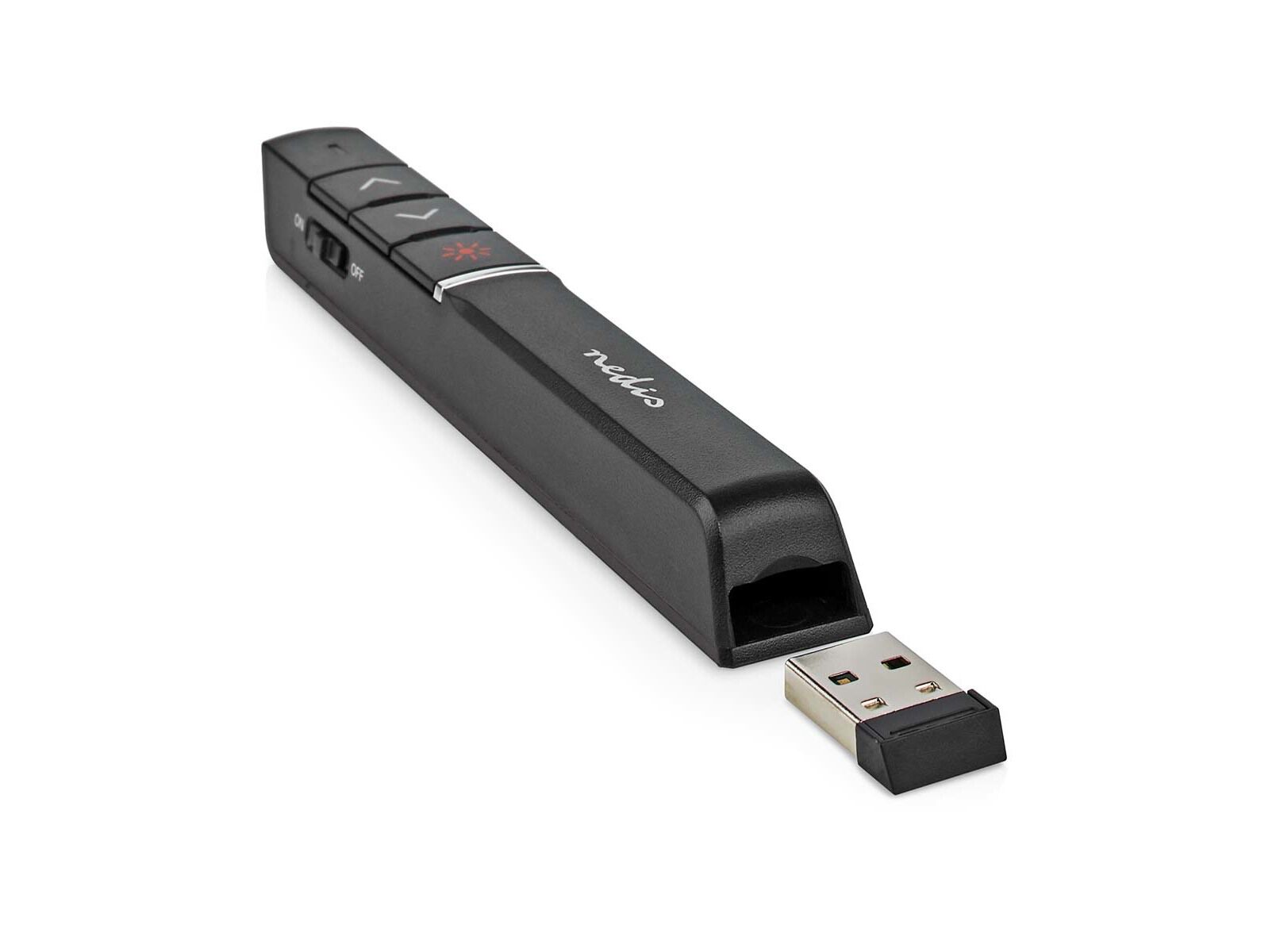 APRESENTADOR DIAPOSITIVOS COM APONTADOR LASER NEDIS - WLPSRL100BK image number 5