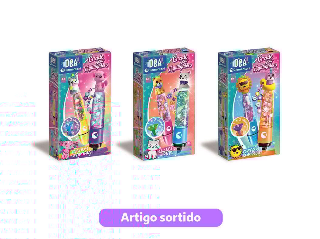 IDEA CLEMENTONI HIGHLIGHTER LAB MODELOS SORTIDOS image number 0