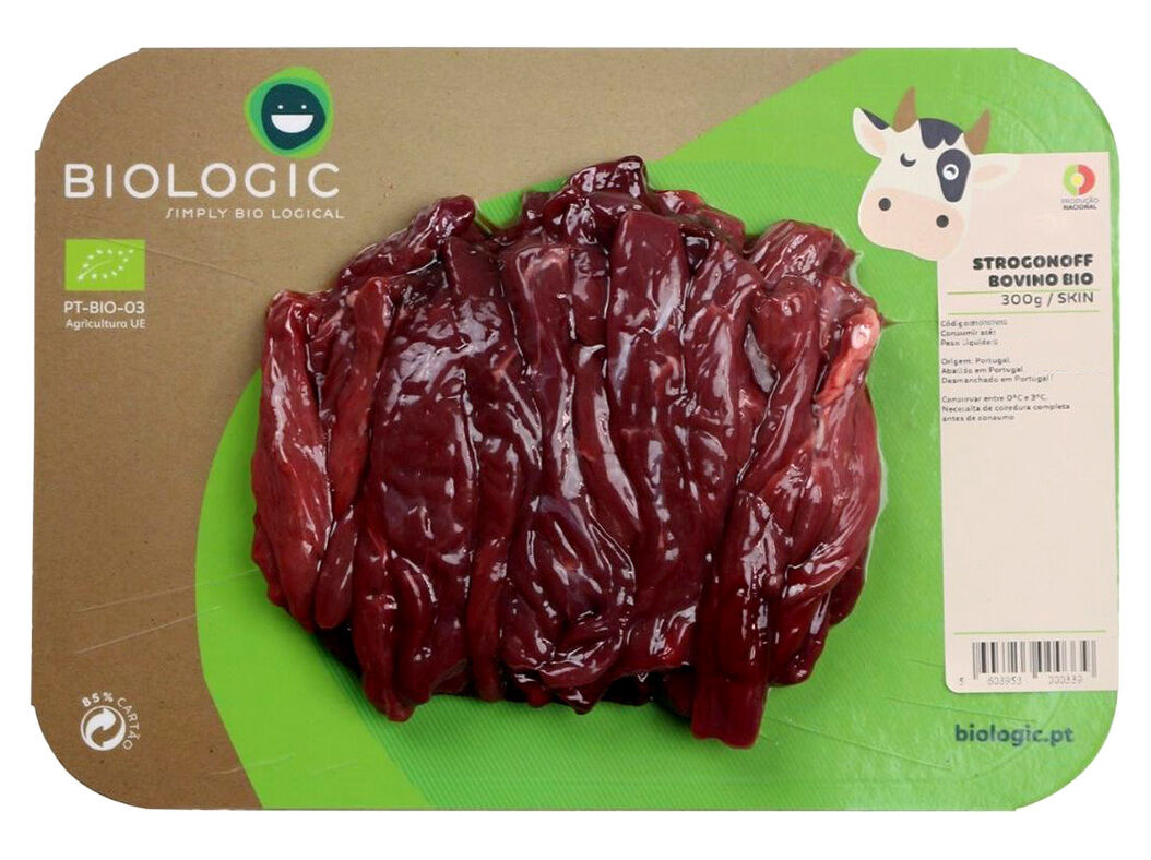 STROGONOFF DE BOVINO BIOLOGIC BIO 300 G