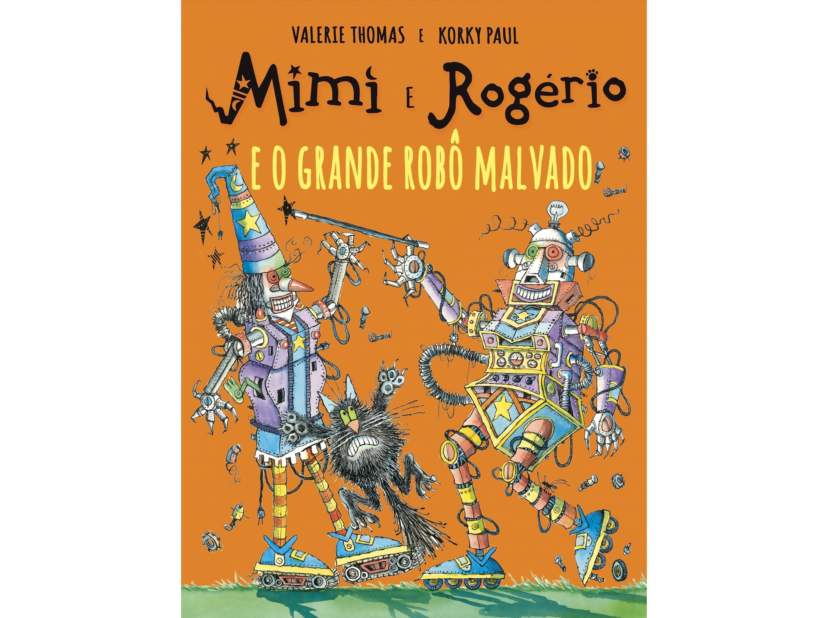 LIVRO MIMI E ROG&Eacute;RIO O GRANDE ROB&Ocirc; MALVADO image number 0