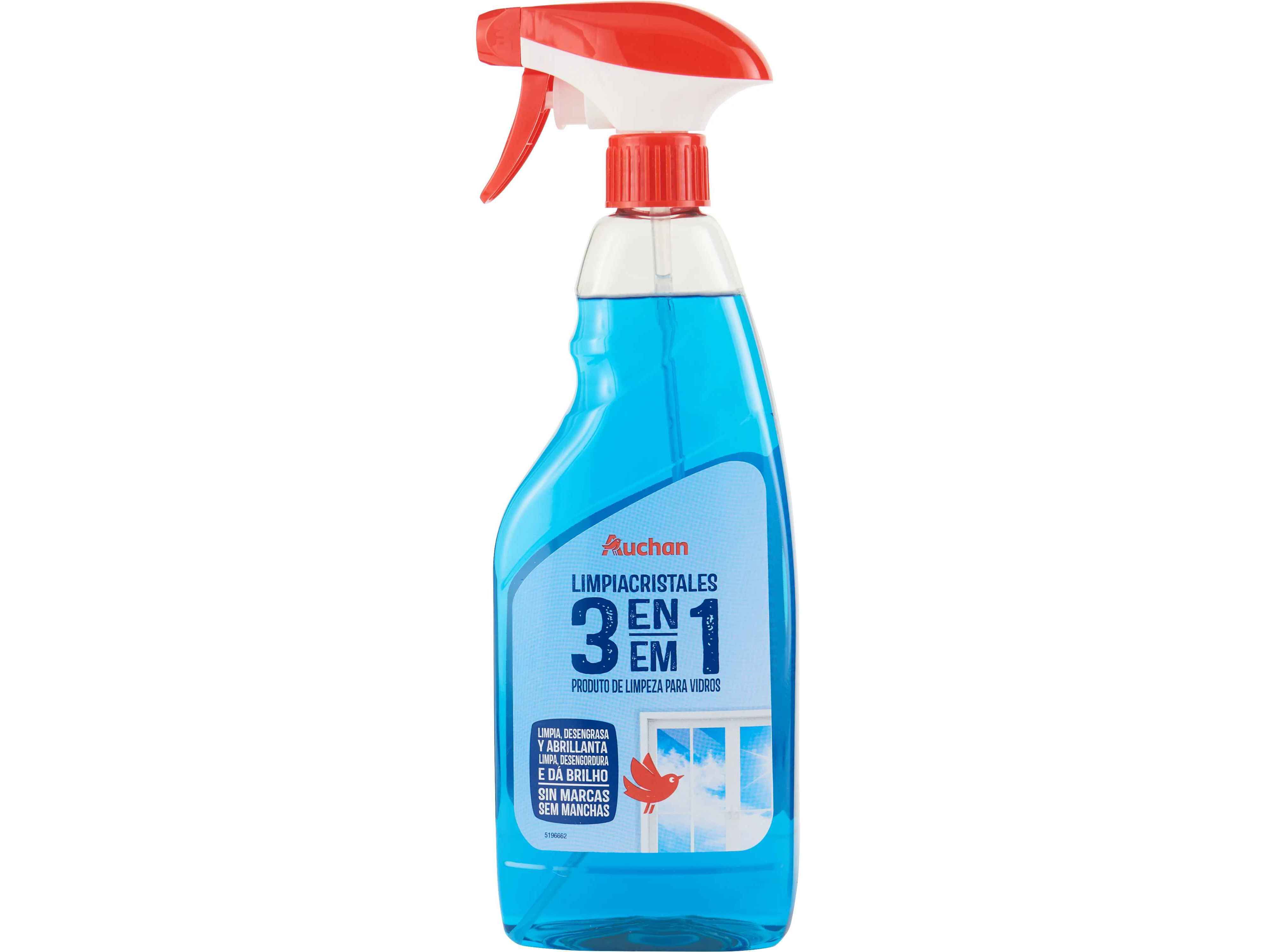 LIMPA VIDROS AUCHAN SPRAY 750ML