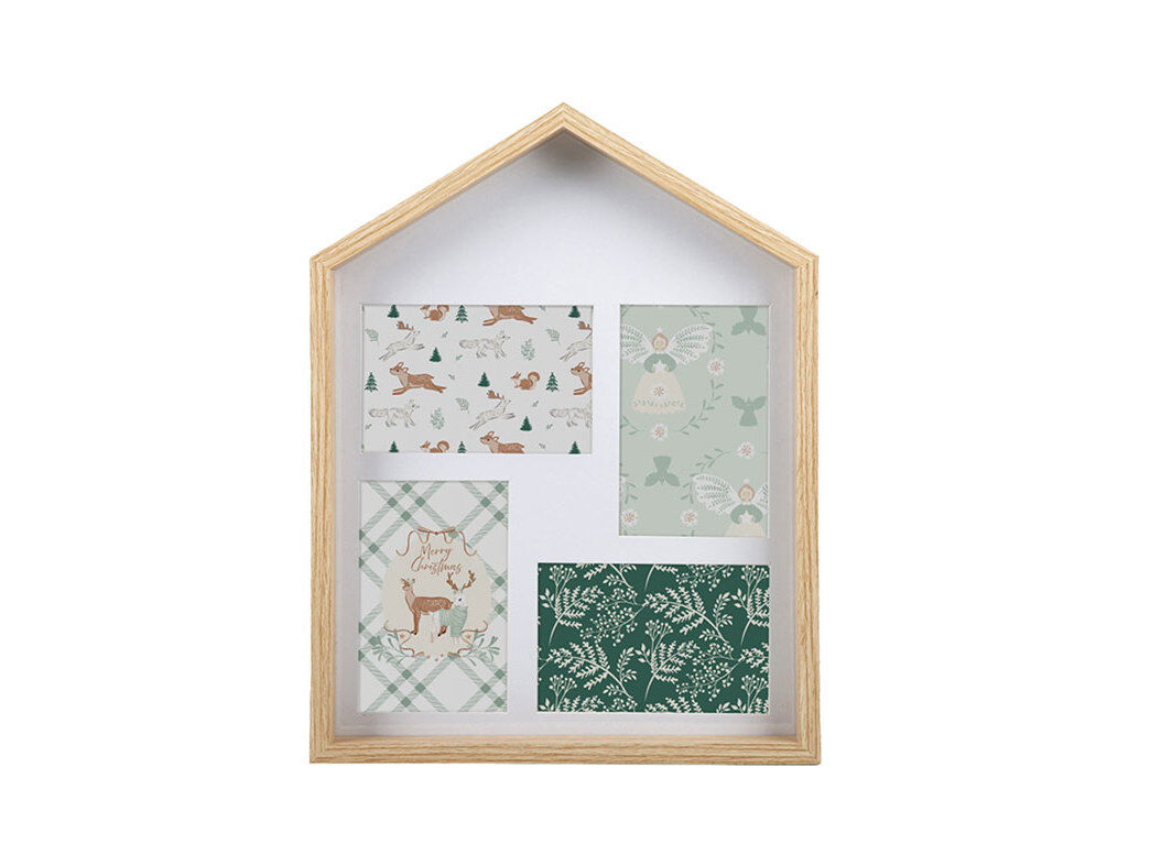 MOLDURA 4 VISTAS ACTUEL FORMA CASA 30X39X4CM image number 0