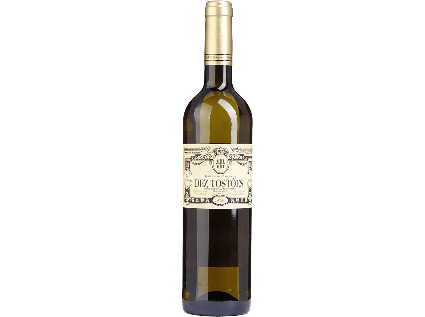 VINHO BRANCO ALENTEJO DEZ TOST&Otilde;ES 0.75L image number 0
