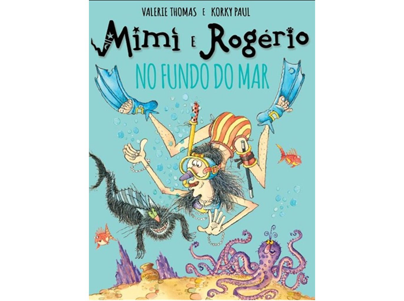 LIVRO MIMI E ROG&Eacute;RIO NO FUNDO DO MAR/V.THOMASK.PAUL image number 0