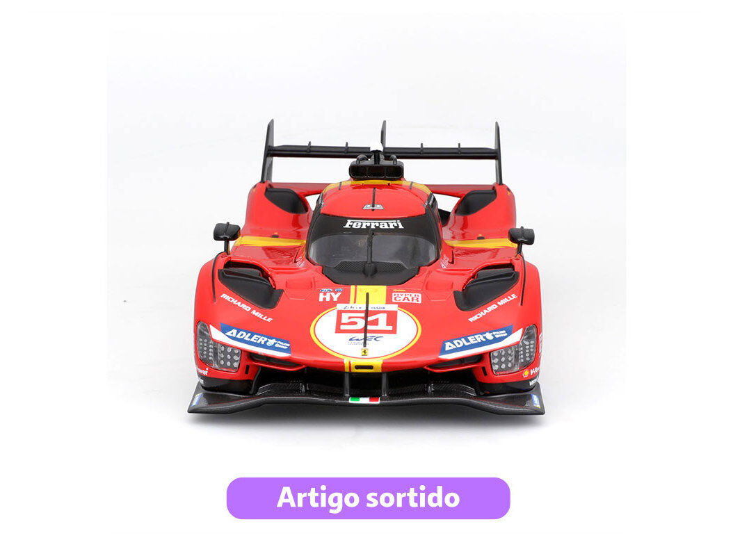 VEICULO FERRARI BURAGO 1:24 LEMANS MODELOS SORTIDOS