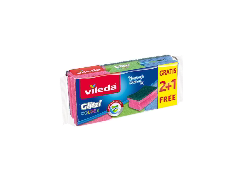 SALVA UNHAS VILEDA GLITZI COLORS 2UN+1UN image number 0