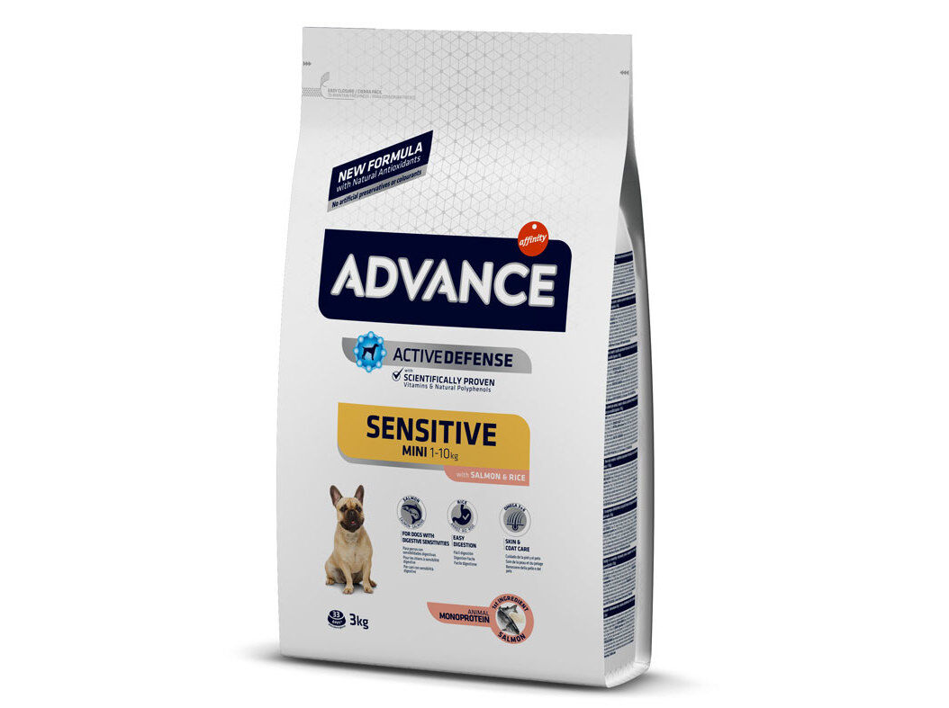 RA&Ccedil;&Atilde;O PARA C&Atilde;O ADVANCE MINI SENSITIVE 3KG image number 0