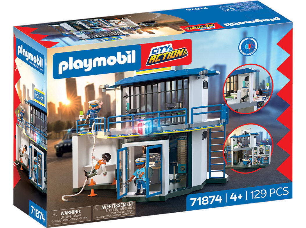 ESQUADRA COM SALA PLAYMOBIL DE INVESTIGA&Ccedil;&Atilde;O 71874 image number 0