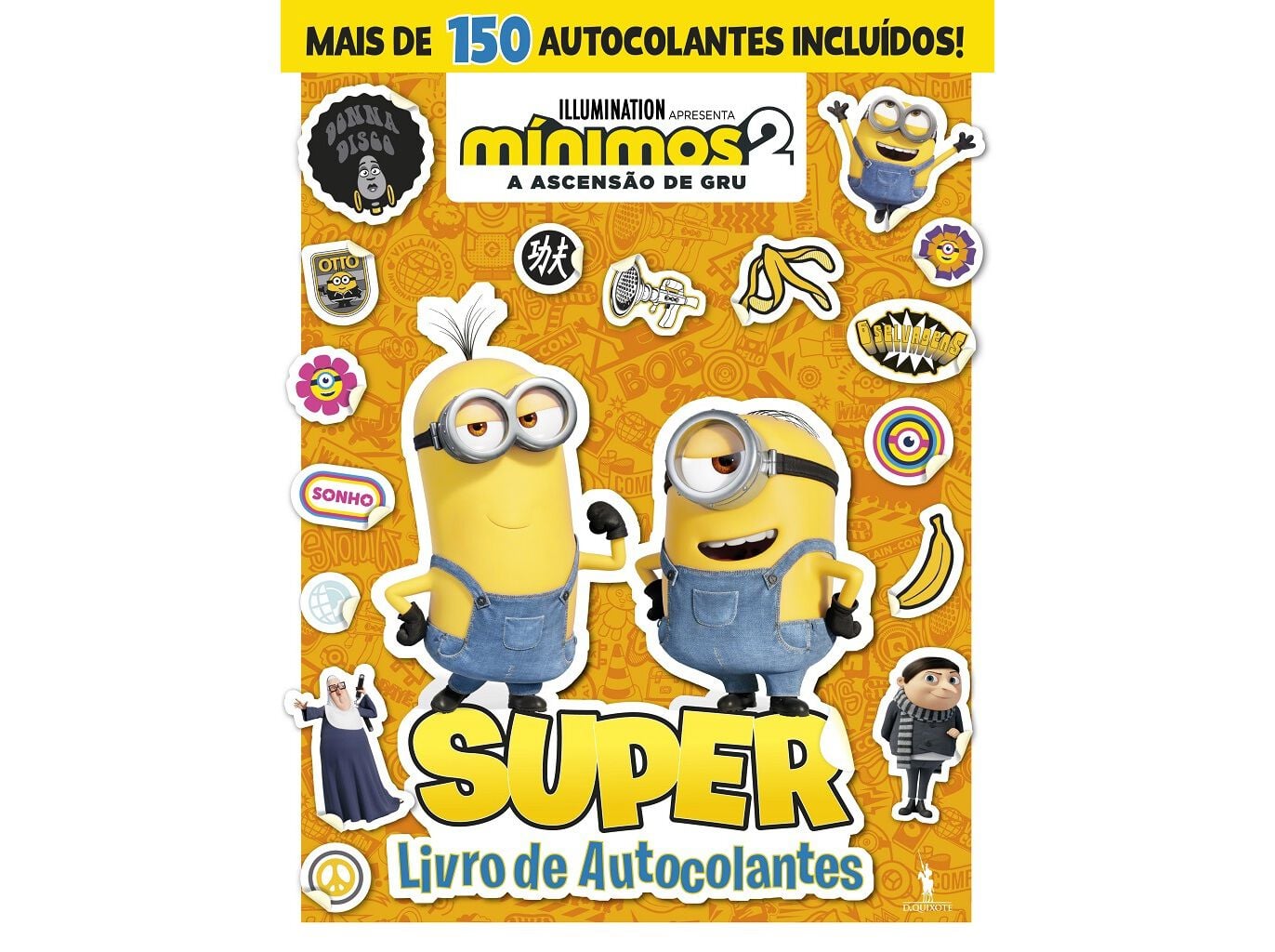 LIVRO M&Iacute;NIMOS 2 SUPER LIVRO DE AUTOCOLANTES