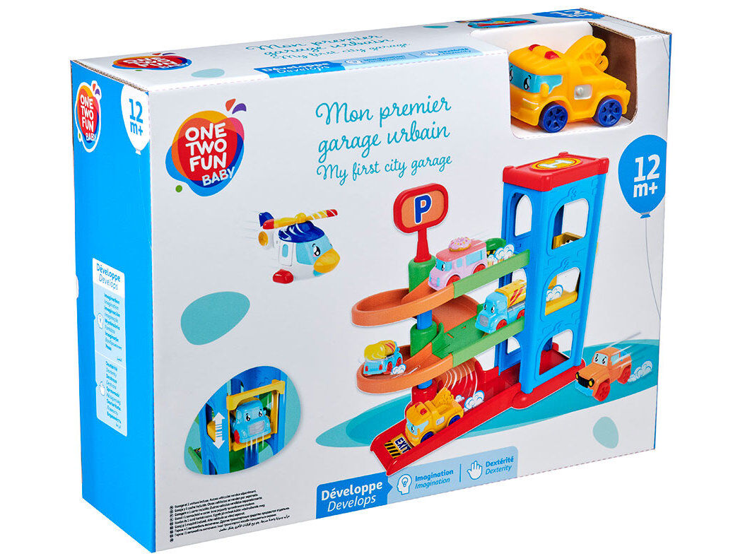 PRIMEIRA GARAGEM ONE TWO FUN COM 1 CARRO