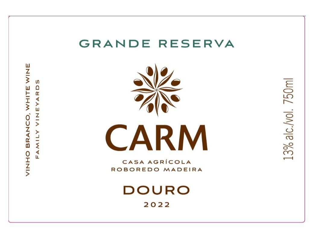 VINHO BRANCO CARM GRANDE RESERVA DOURO 0.75L image number 1