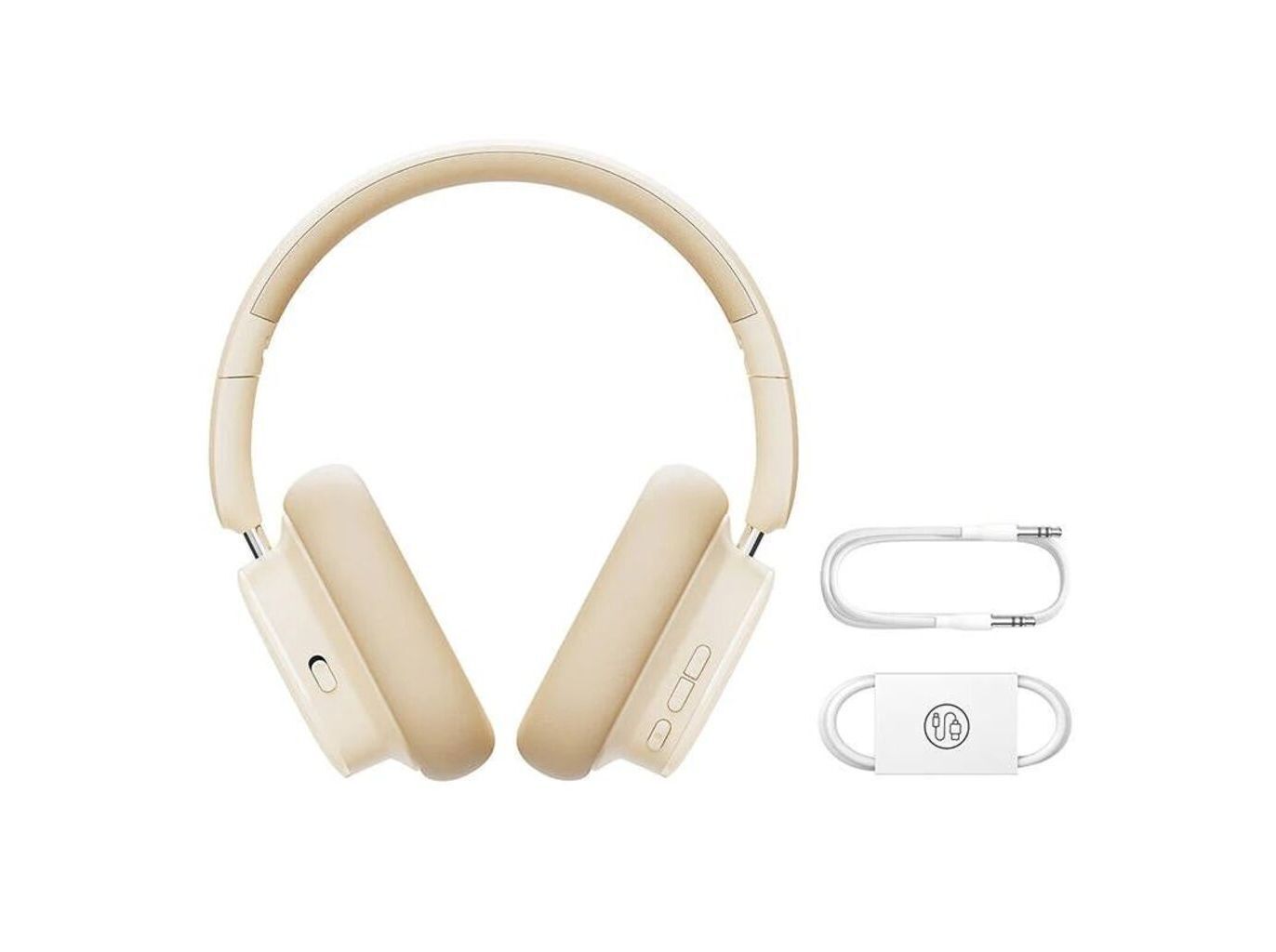 AUSCULTADORES WIRELESS BASEUS H1I ANC BRANCO image number 3