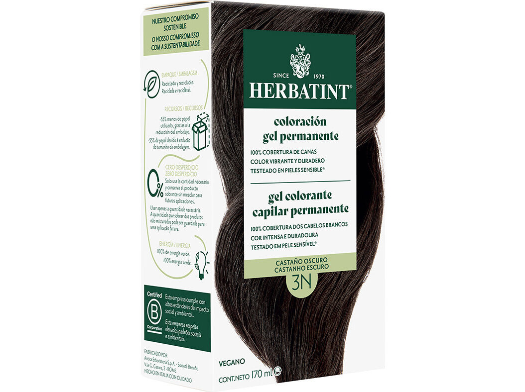 COLORA&Ccedil;&Atilde;O HERBATINT CASTANHO ESCURO N3 150ML