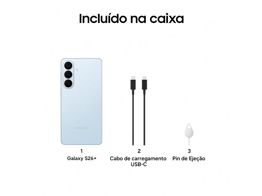 SMARTPHONE SAMSUNG GALAXY S26+ 256GB AZUL CLARO image number 6