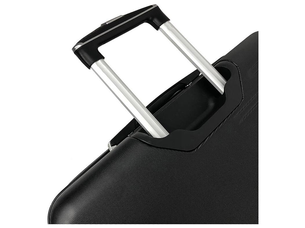 MALA DE VIAGEM M&Eacute;DIA R&Iacute;GIDA AIRPORT PRETO 8 RODAS 65 CM image number 2