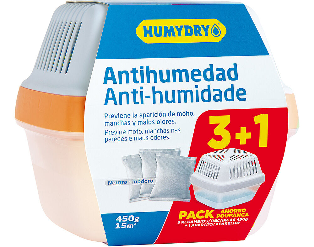 ANTI HUMIDADE HUMYDRY PREMIUM PLUS 3+1 450G