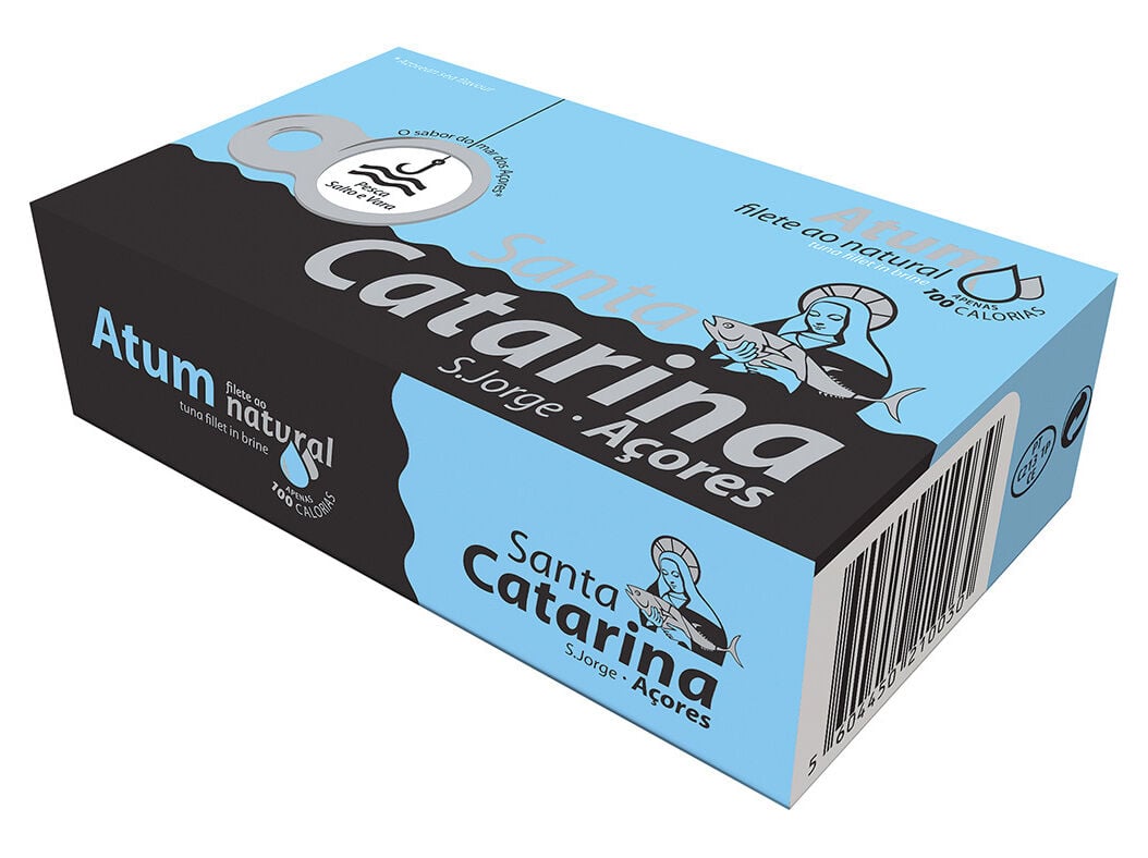 FILETE ATUM SANTA CATARINA AO NATURAL 120(85)G