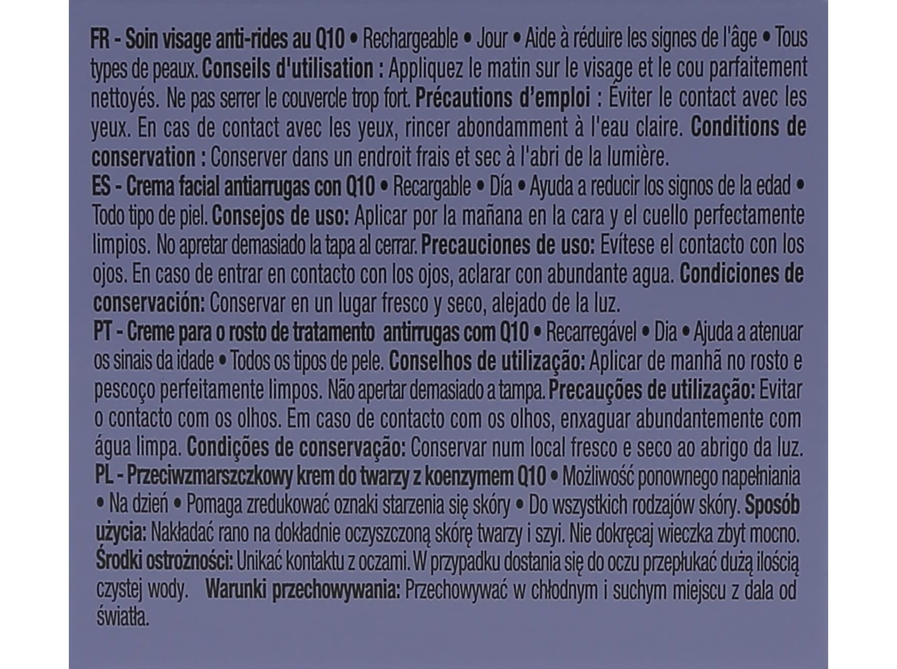 CREME DE ROSTO ANTIRRUGAS COSMIA Q10 DIA 50ML image number 1