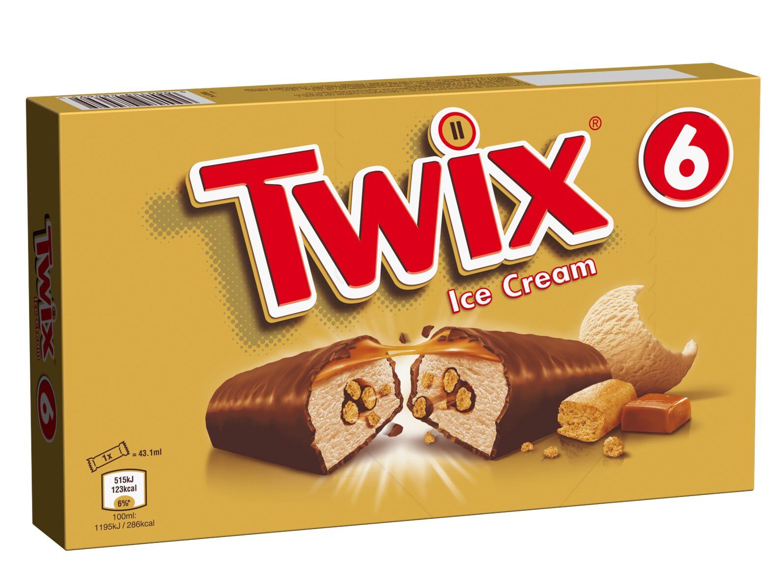 GELADO TWIX 6X34.2G image number 0