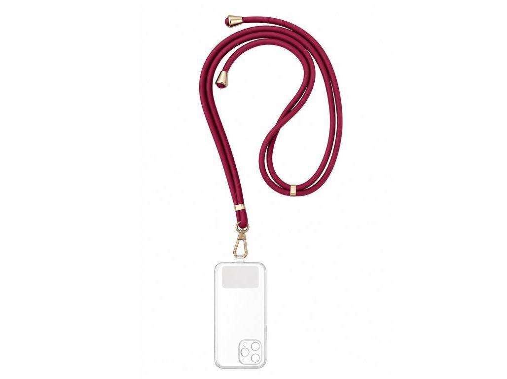 AL&Ccedil;A PARA SMARTPHONE QILIVE UNIVERSAL BURGUNDY image number 0