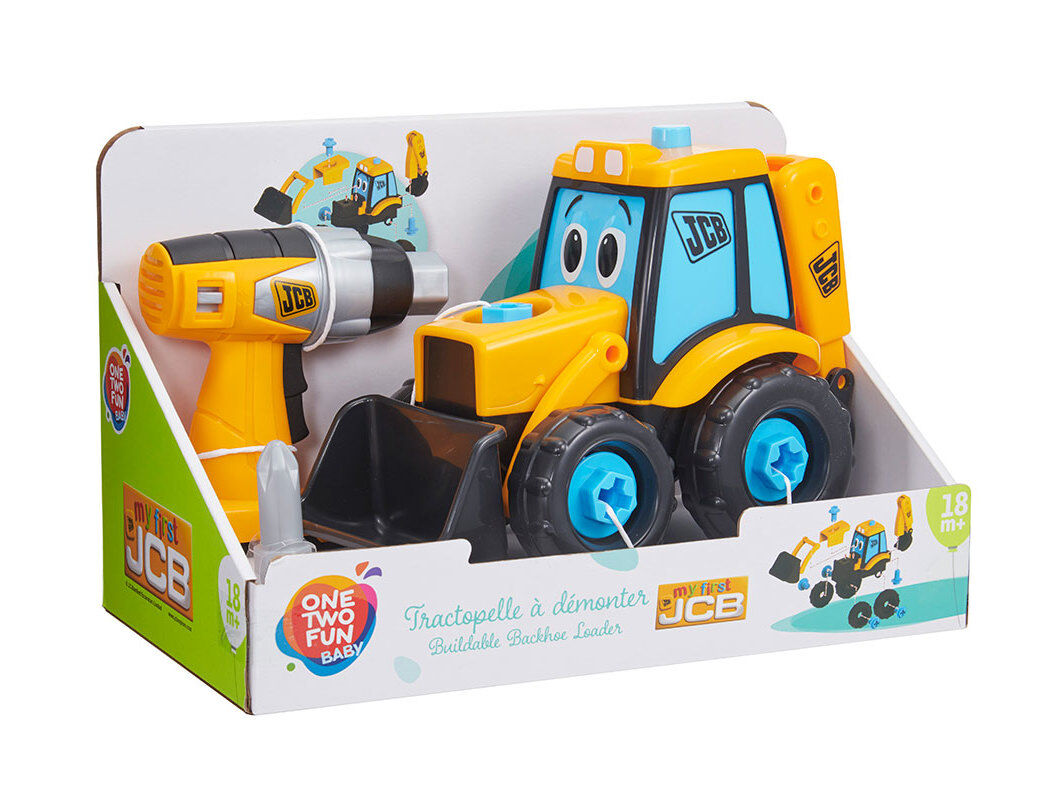 ESCAVADORA ONE TWO FUN 2 EM 1