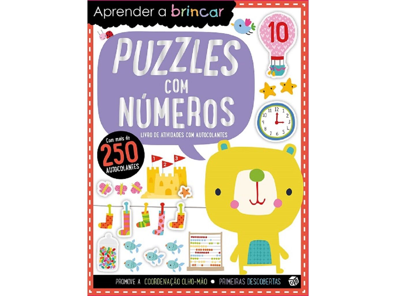 LIVRO APRENDER A BRINCAR - PUZZLES COM N&Uacute;MEROS
