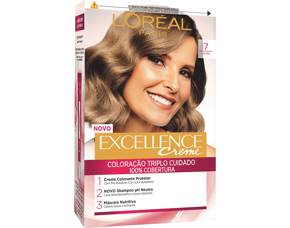 COLORA&Ccedil;&Atilde;O EXCELLENCE CREME LONGA DURA&Ccedil;&Atilde;O N&ordm;7 LOURO UN image number 0