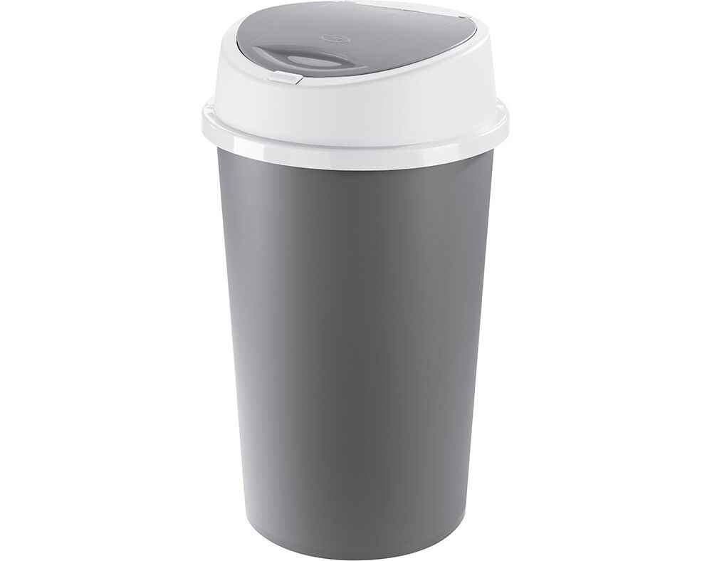 BALDE LIXO REDONDO ACTUEL EM PL&Aacute;STICO 45L - 39X66.5X39CM