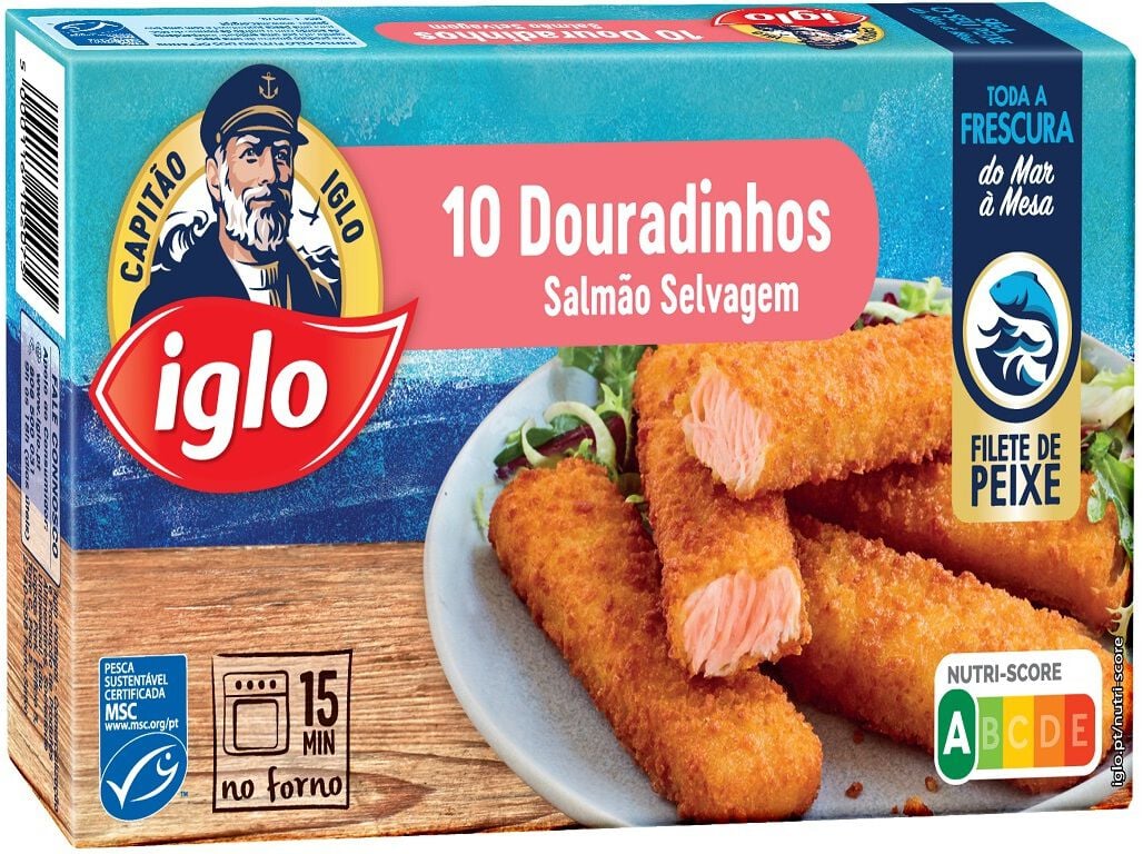 DOURADINHOS IGLO SALM&Atilde;O 280G
