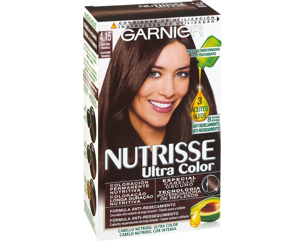 COLORA&Ccedil;&Atilde;O GARNIER NUTRISSE N&ordm;4.15 MARRON GLACE image number 0
