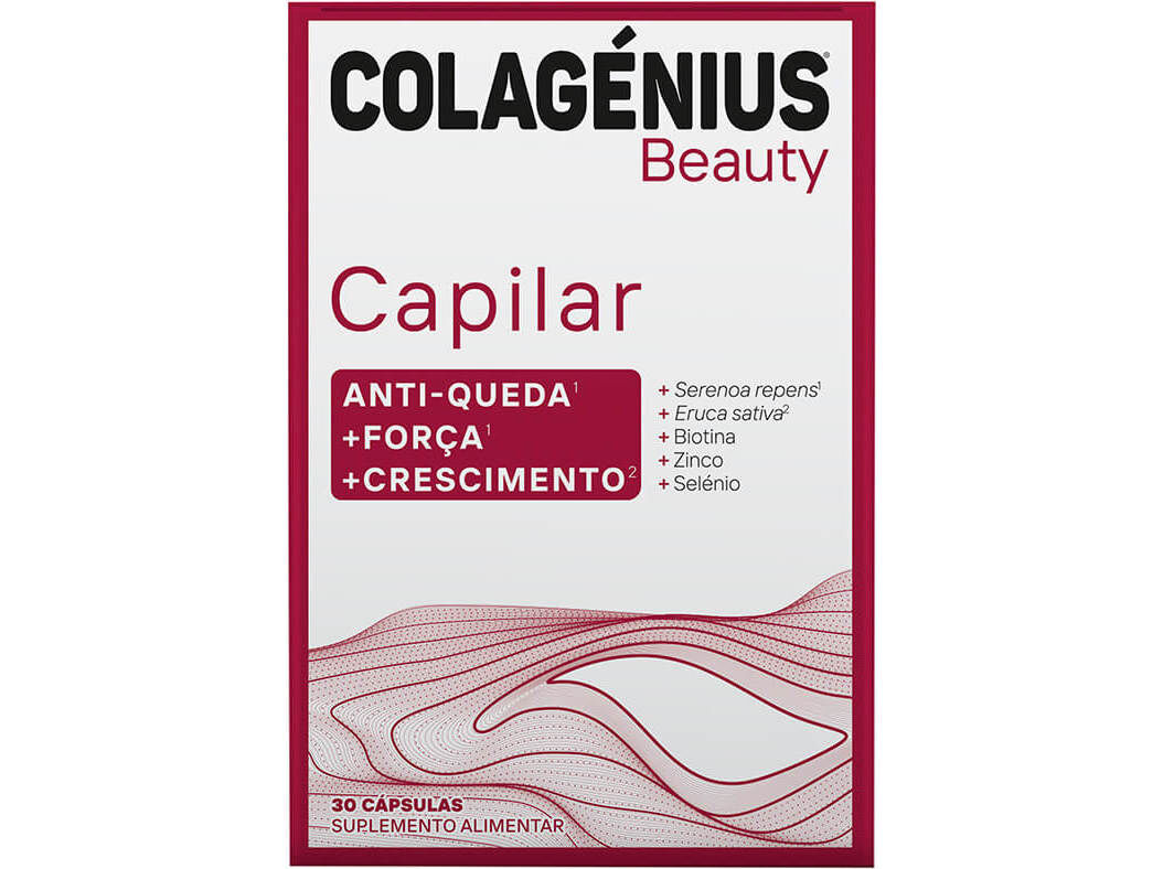 SUPLEMENTO COLAGENIUS BEAUTY CAPILAR 30CAPS image number 0