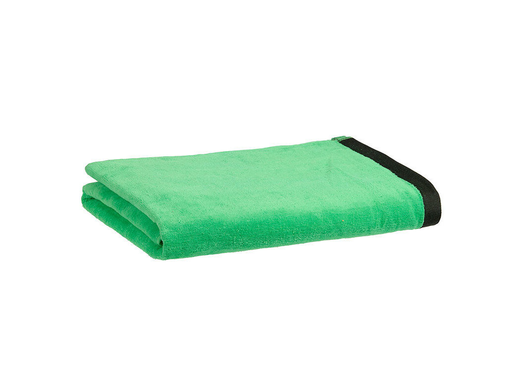 TOALHA PRAIA AVELUDADA ACTUEL COLORAMA VERDE 360G 90X160CM