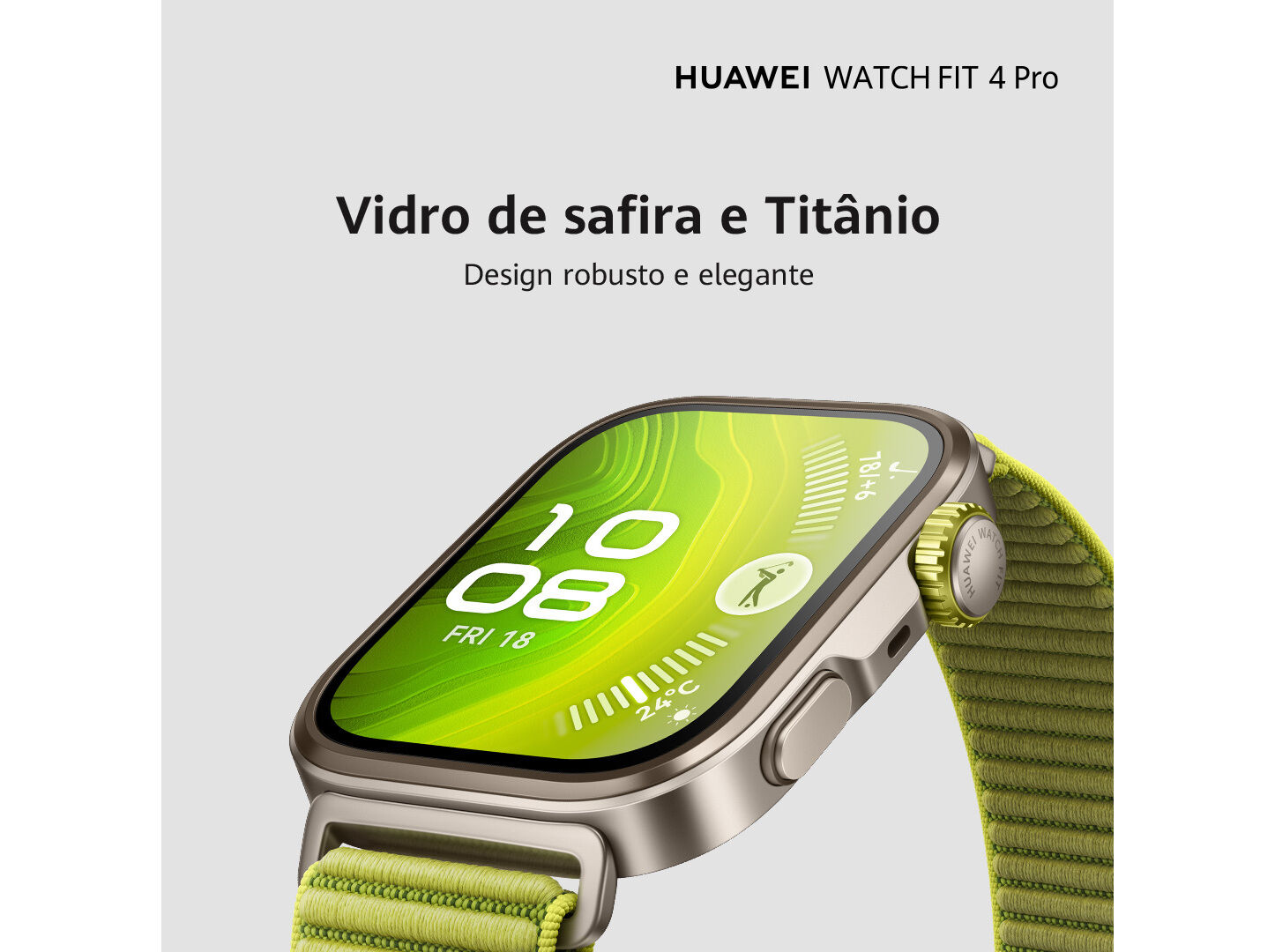 SMARTWATCH HUAWEI BLACK FIT 4 PRO image number 5