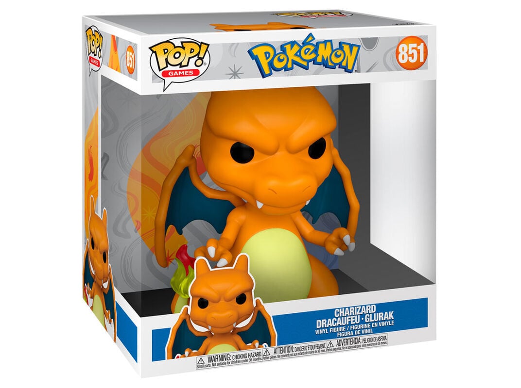 FIGURA POP! FUNKO JUMBO: POKEMON- CHARIZARD image number 0
