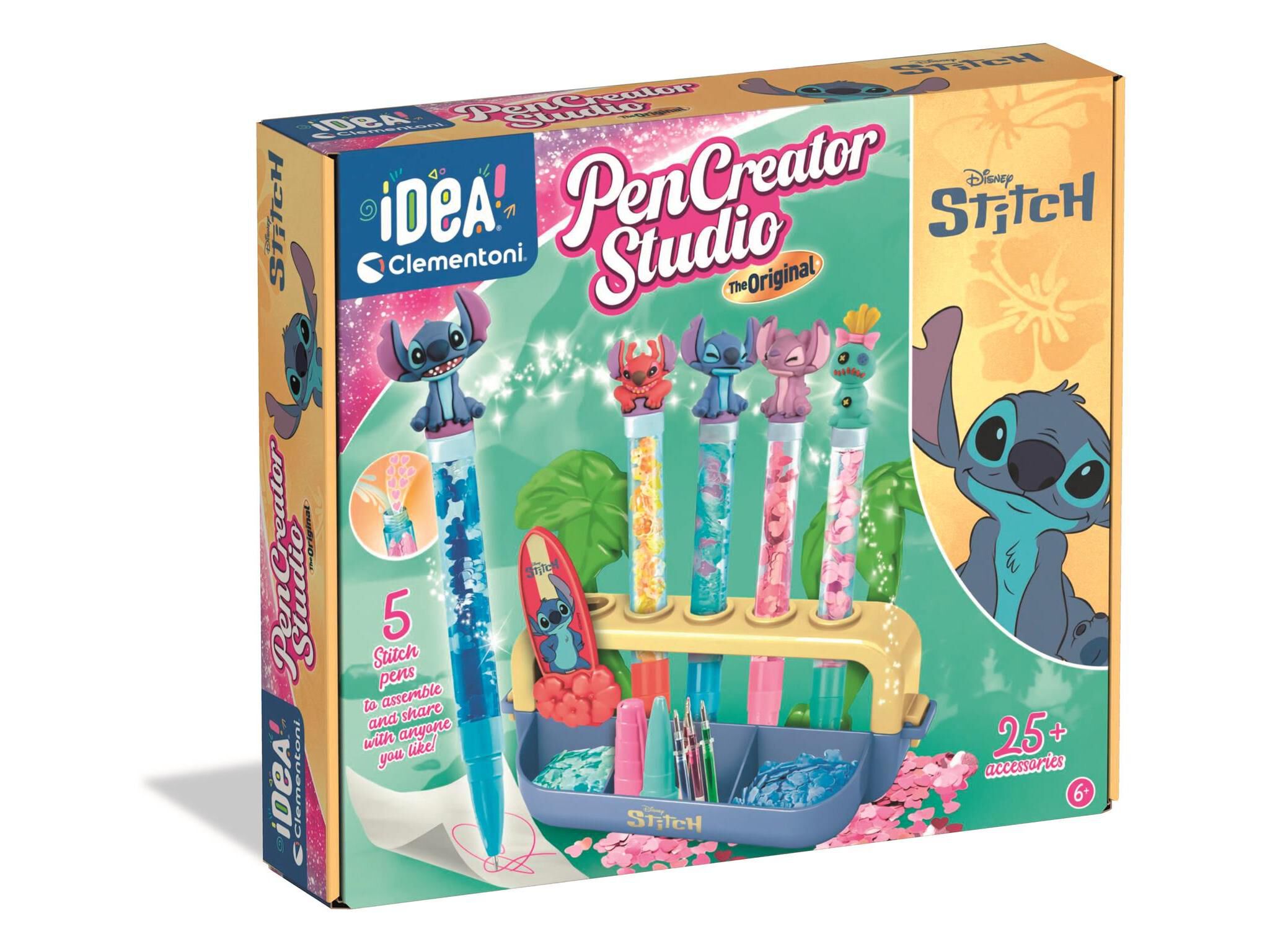 ATELIER CANETAS IDEA CLEMENTONI STITCH